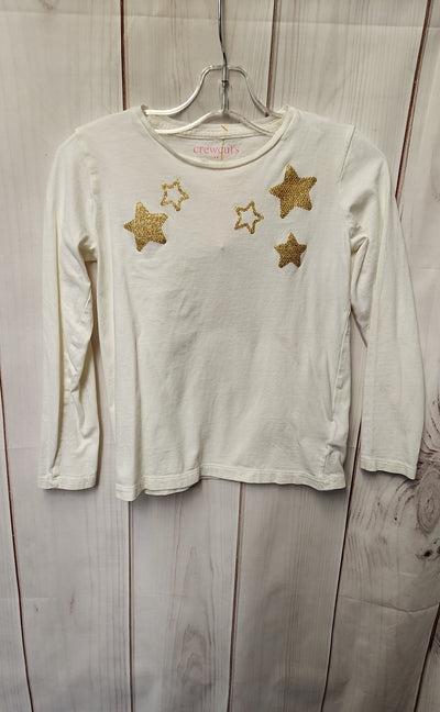 Crewcuts Girl's Size 6/7 White Shirt