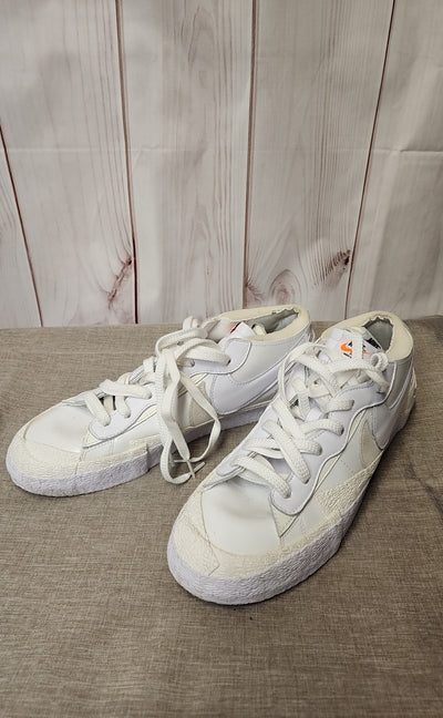 Nike Blazer Low Sacai Men's Size 12 White Shoes