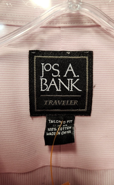 Jos A Bank Men's Size XL Pink Shirt