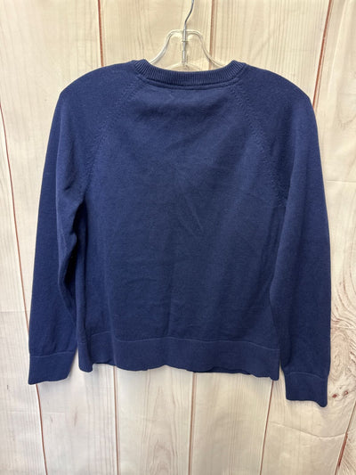 NWT Vineyard Vines Girl's Size 10/12 Navy Sweater