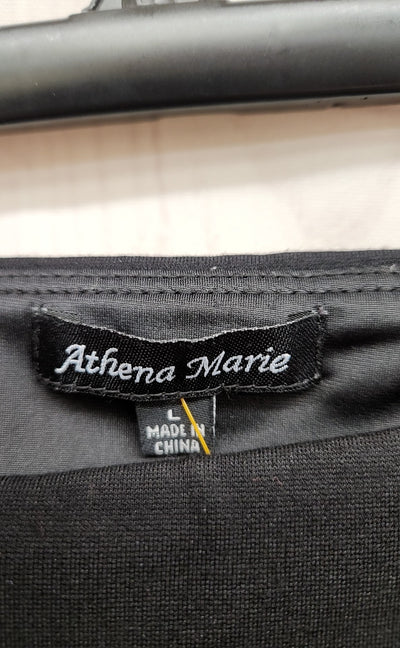 Athena Marie Women's Size L Black Leggings