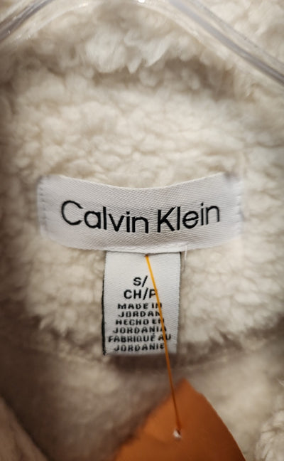 Calvin Klein Women's Size S White Vest