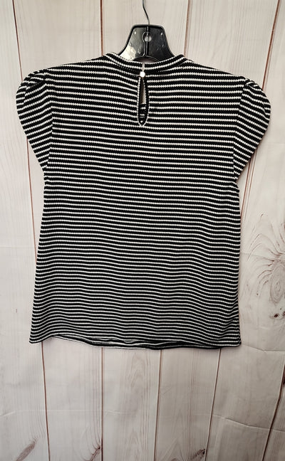 NWT Elle Women's Size S Black Short Sleeve Top