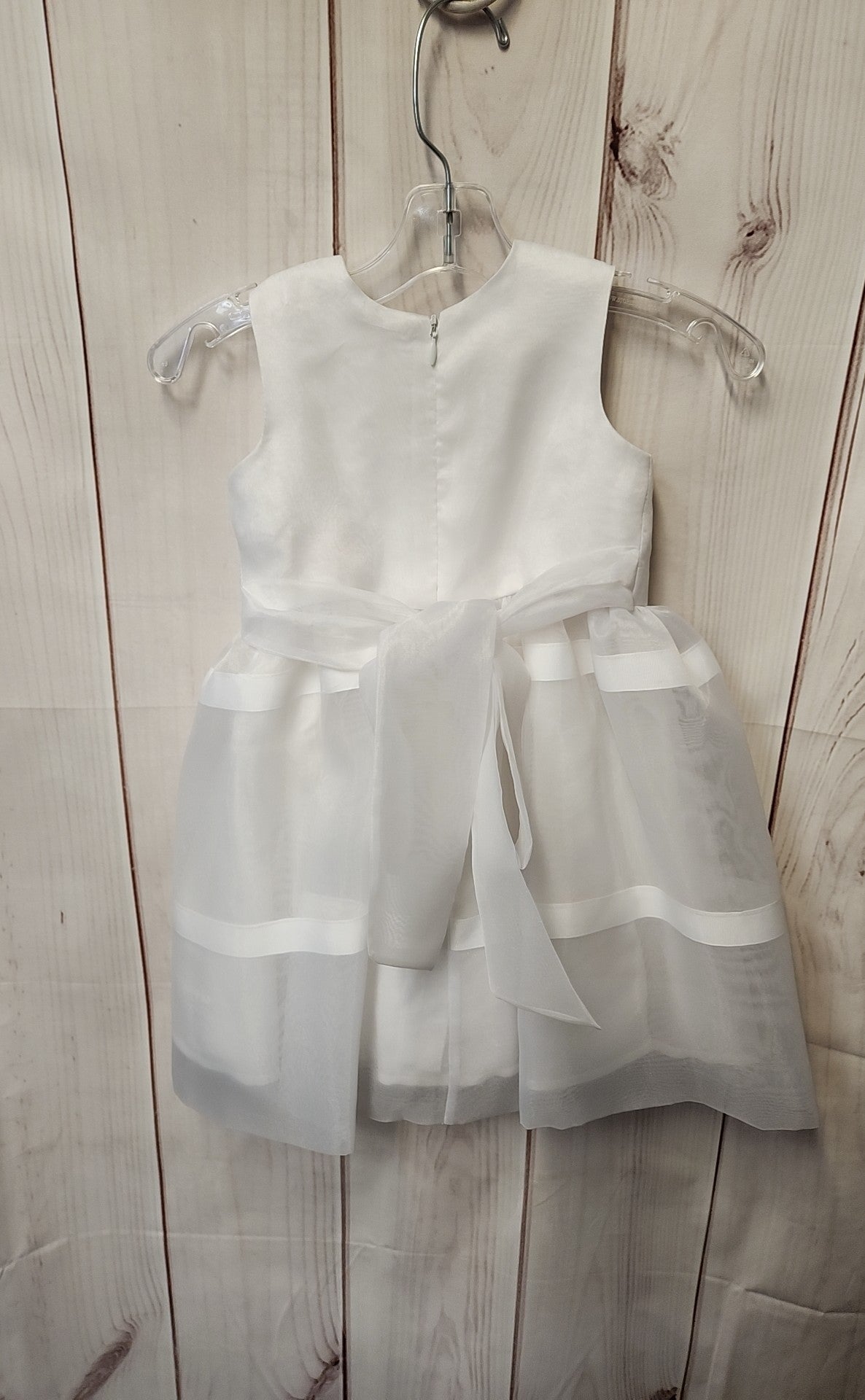 Little Princess Girl's Size 6 White Dress