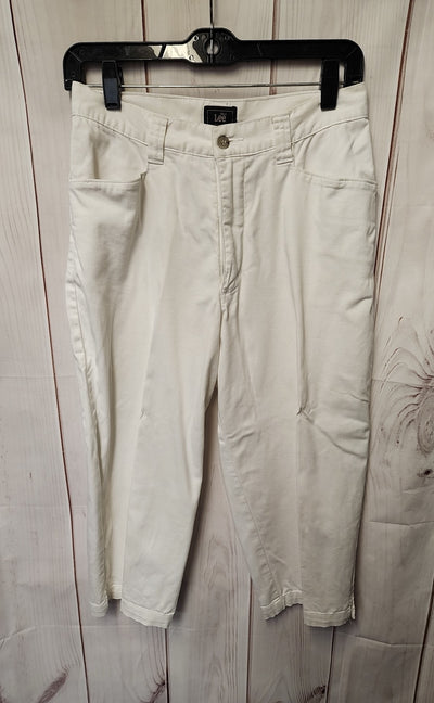 Lee Women's Size 8 White Capris