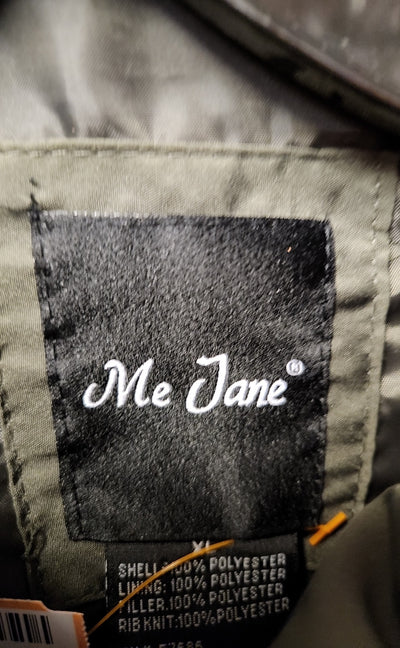 Me Jane Women's Size XL Green Vest