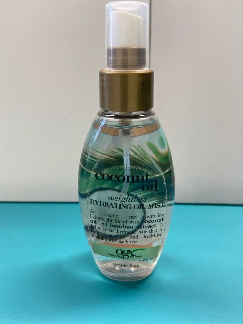 Ogx Coconut Oil Hydrating Hair Oil Mist 4fl oz Cosmetic