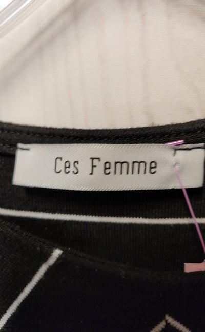 Ces Femme Women's Size S Black Dress