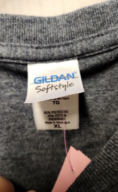 Gildan Men's Size XL Gray T-Shirt