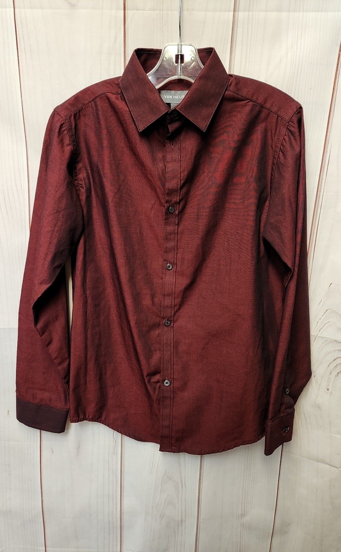 Van Heusen Boy's Size 10/12 Red Shirt