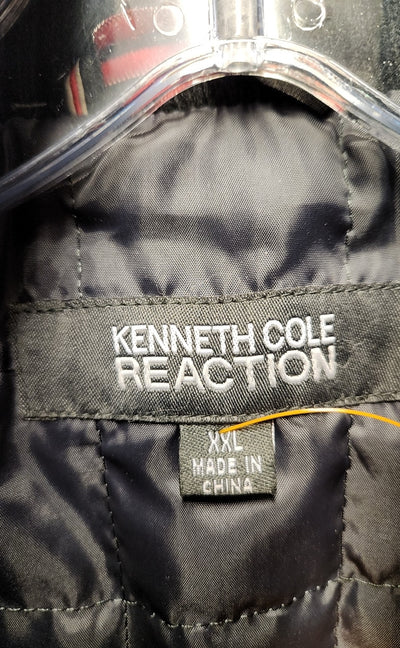 Reaction Kenneth Cole Men's Size XXL Black Wool Blend Jacket
