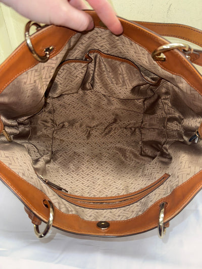 Cole Haan Brown Leather Tote Bag
