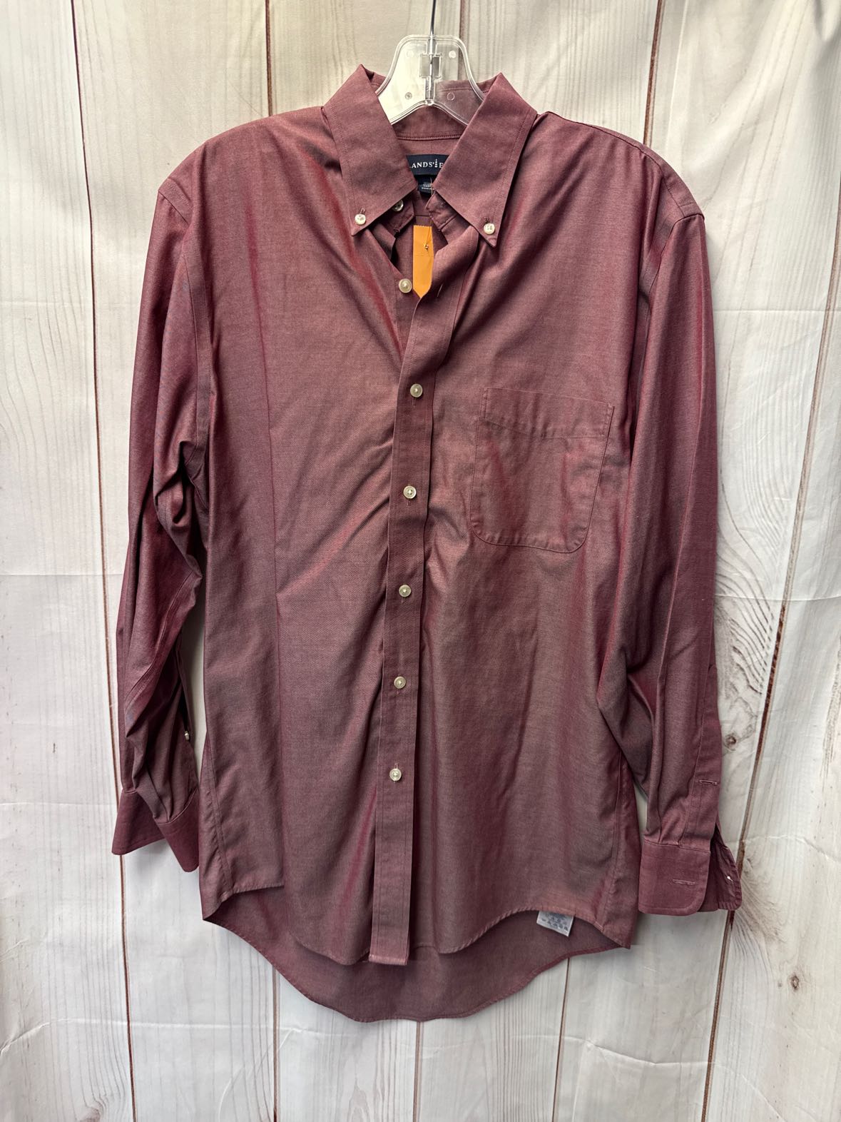 Lands End Men's Size S Red Shirt