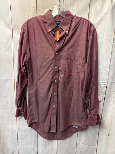 Lands End Men's Size S Red Shirt