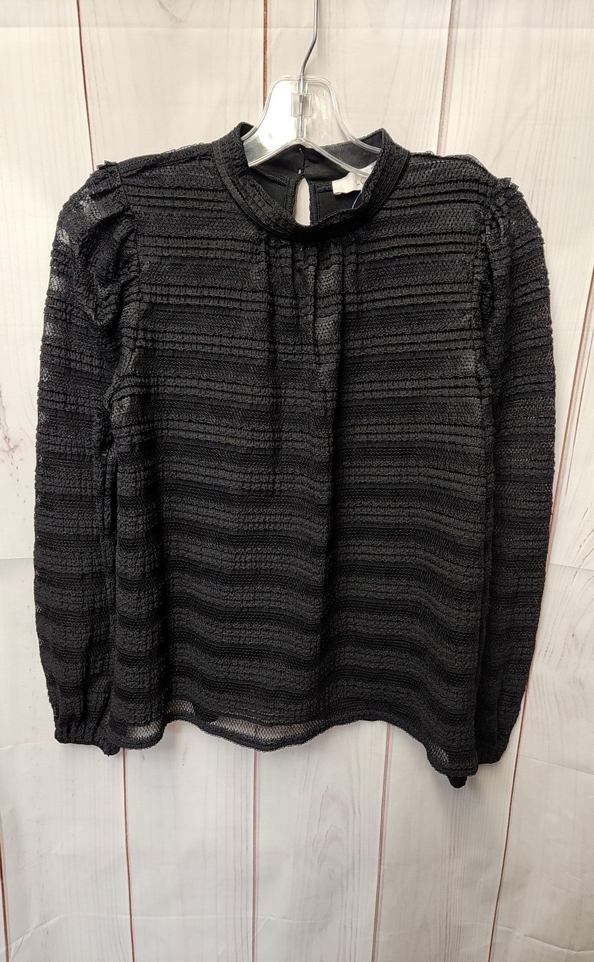 Loft Women's Size XS Petite Black Long Sleeve Top