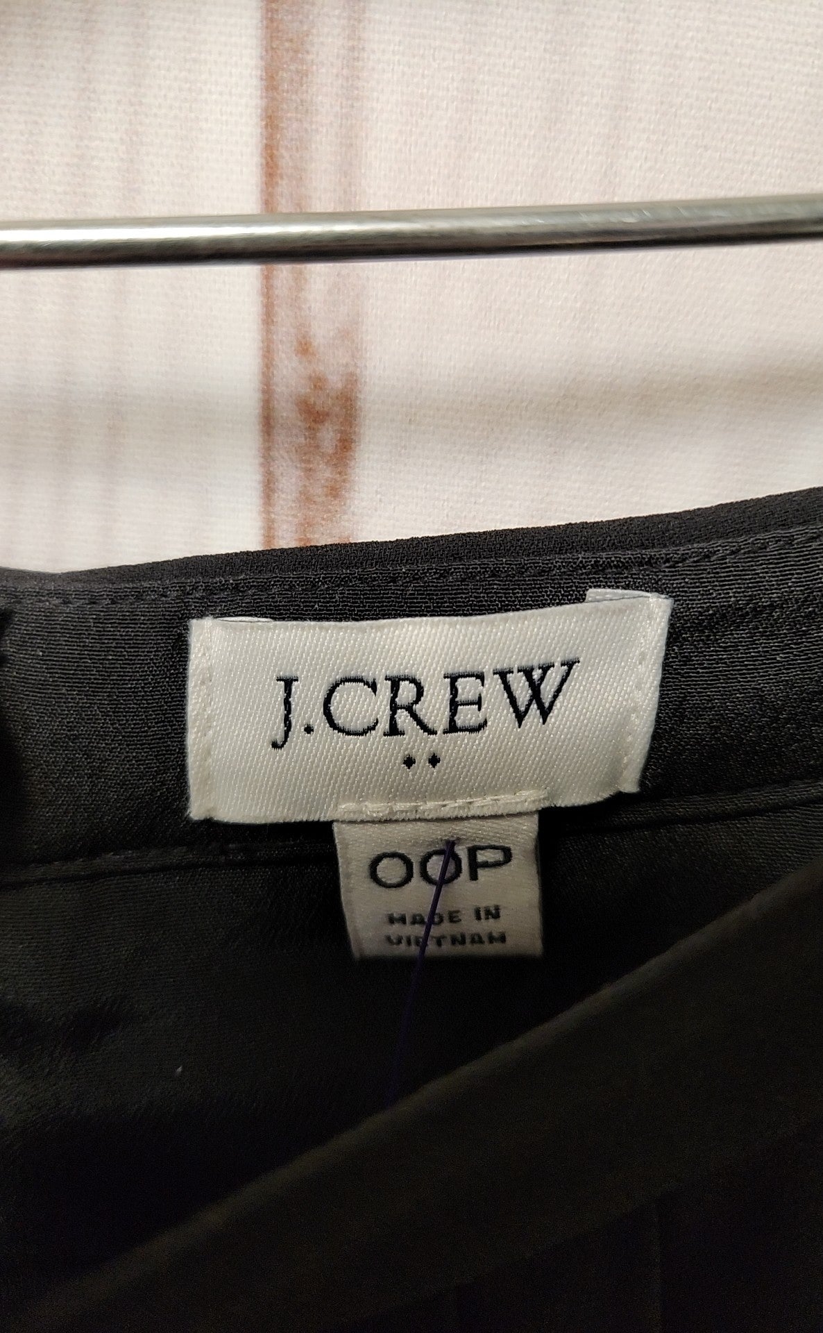 J Crew Women's Size 00 Petite Black Skirt