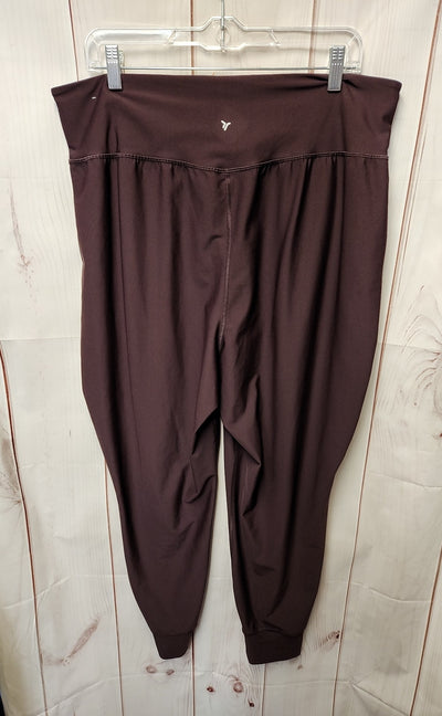 Old Navy Women's Size XL Purple Active Pants