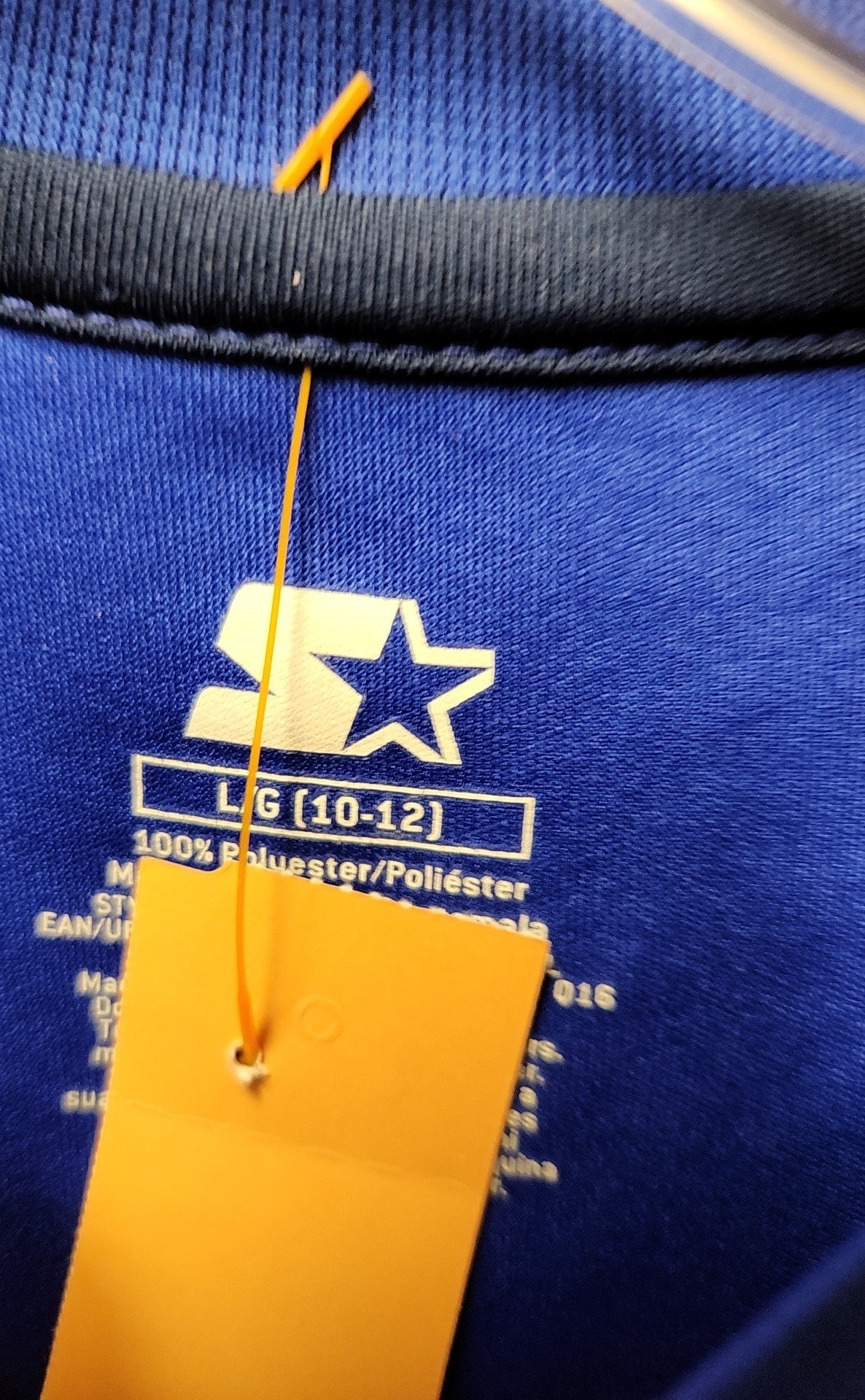 Starter Boy's Size 10/12 Blue Shirt