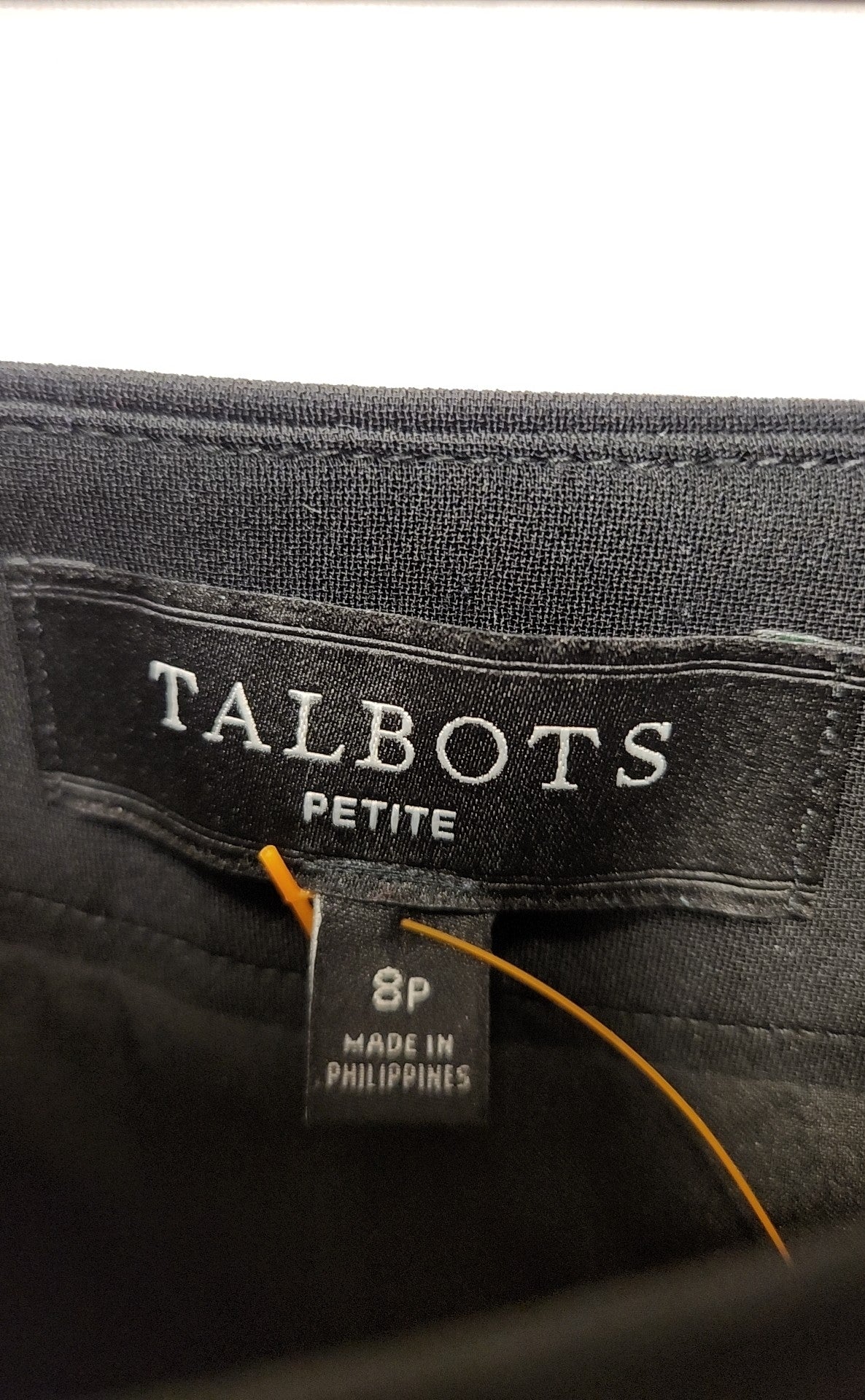 Talbots Women's Size 6 Petite Black Pants