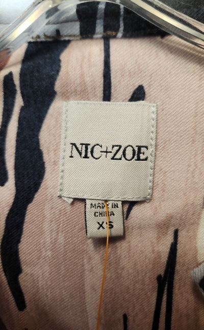 Nic & Zoe Women's Size XS Purple Long Sleeve Top