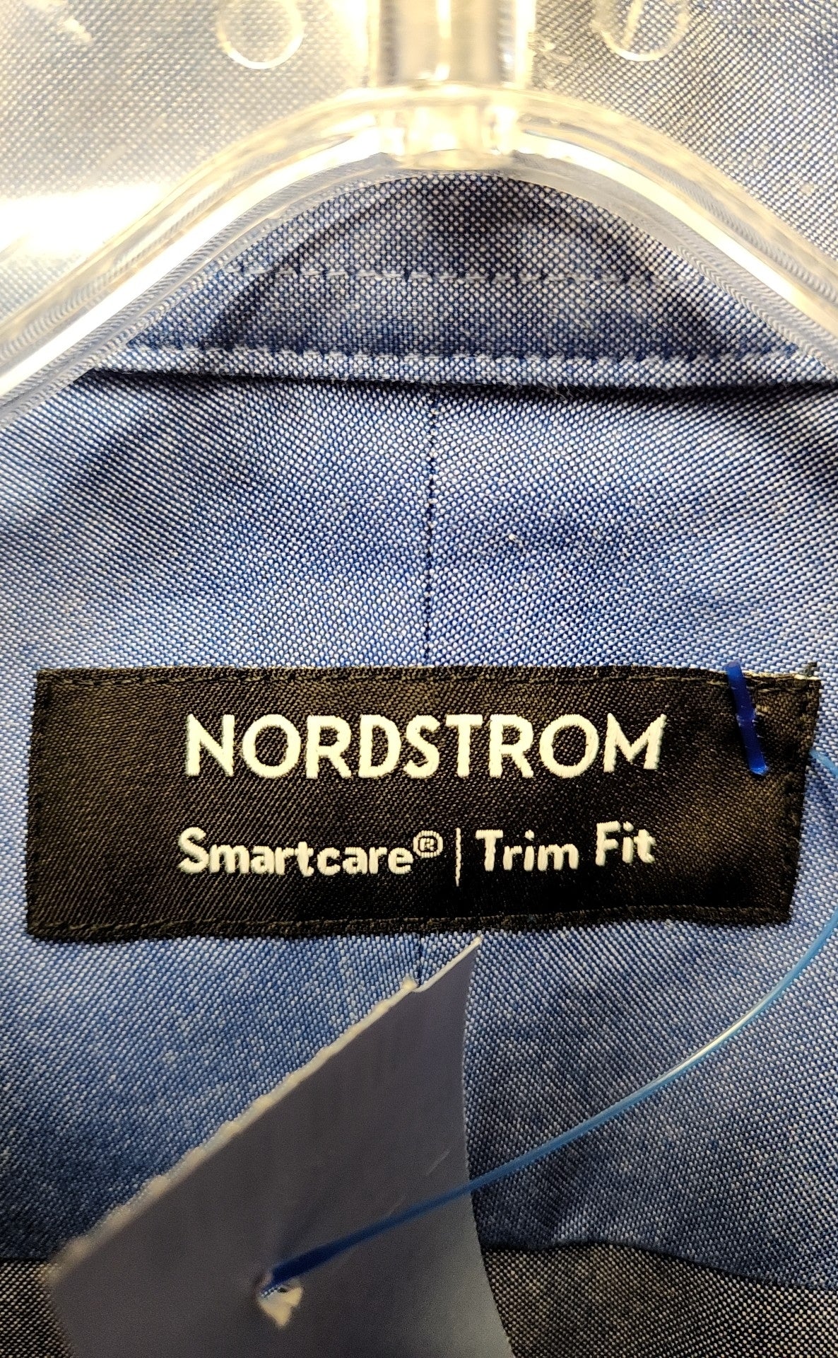 Nordstrom Men's Size XL Blue Shirt