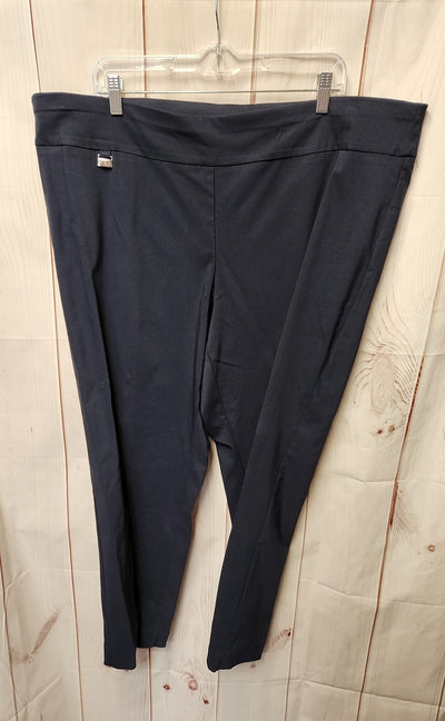 Alfani Women's Size 22 Petite Navy Pants