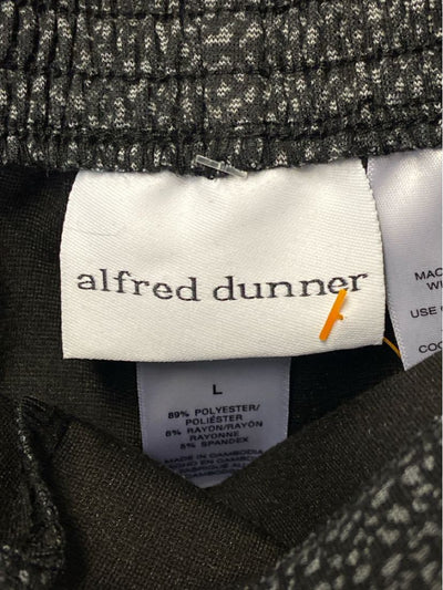 Alfred Dunner Women's Size L Gray Pants