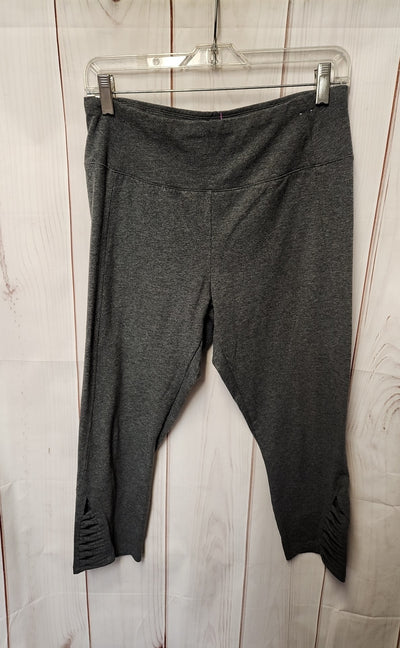 Rbx Women's Size L Gray Active Capris