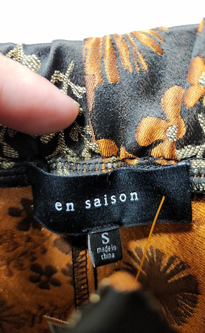 en saison Women's Size S Brown Floral Pants