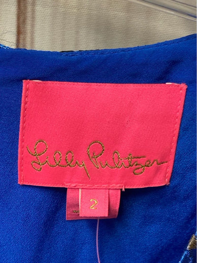 Lilly Pulitzer Women's Size 2 Blue Dress