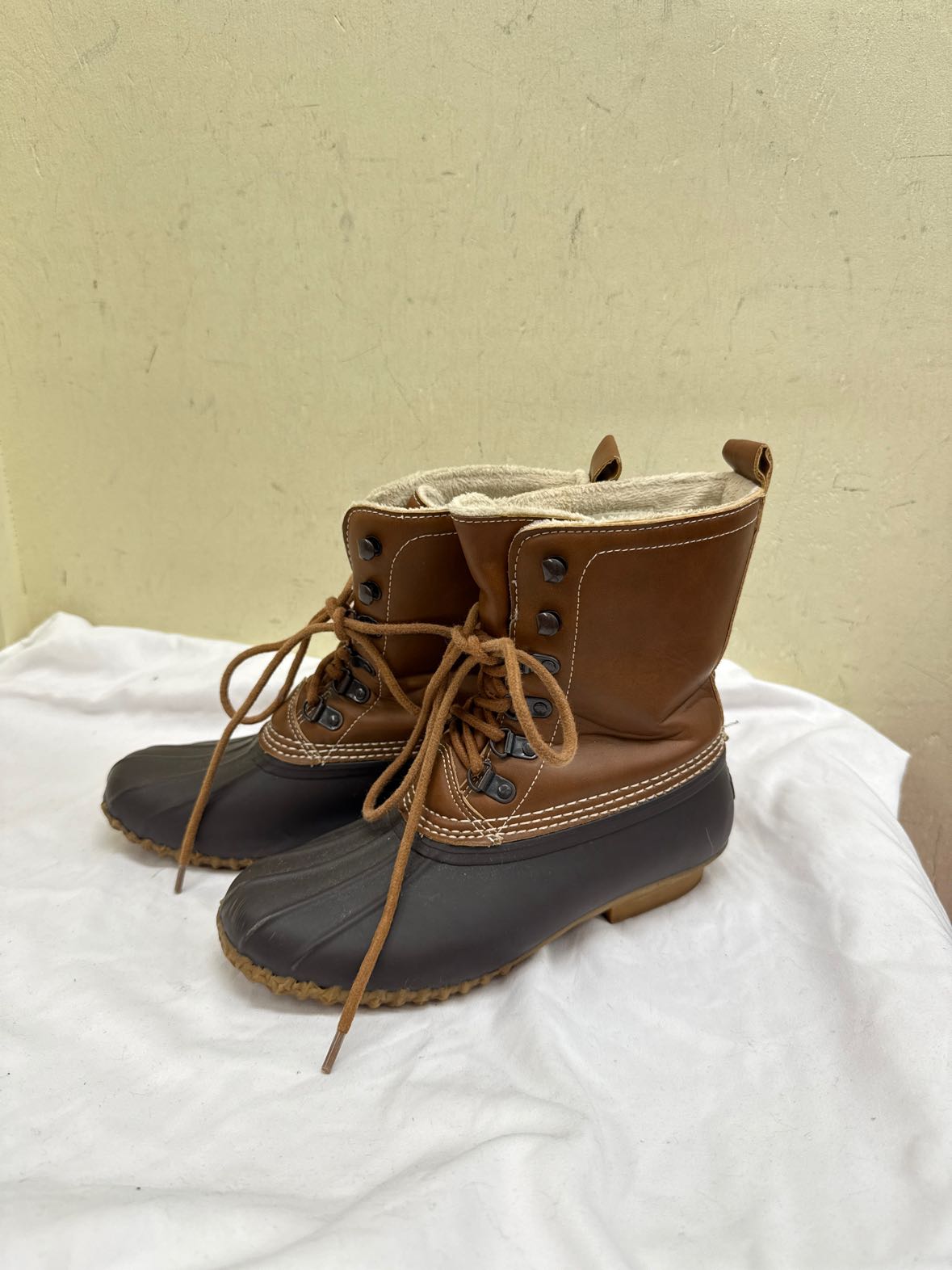 Esprit Women's Size 6-1/2 Brown Boots Shoes