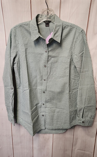 Eddie Bauer Women's Size XS Blue Long Sleeve Top