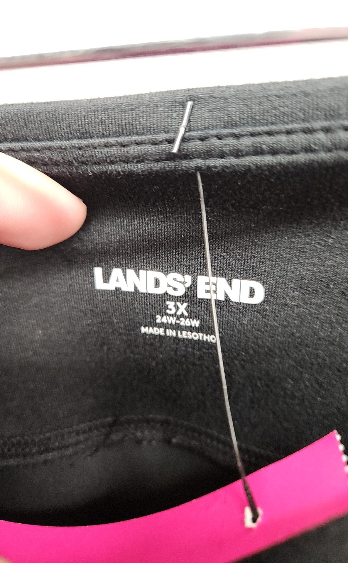 Lands End Women's Size 3X Black Shorts