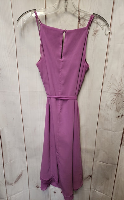 White House Black Market Women's Size 0 Purple Dress