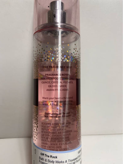 Bath & Body Works A Thousand Wishes Fine Fragrance Mist 8fl oz 8/10 full Perfume