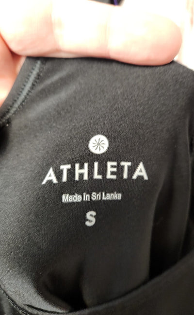Athleta Women's Size S Black Sleeveless Top