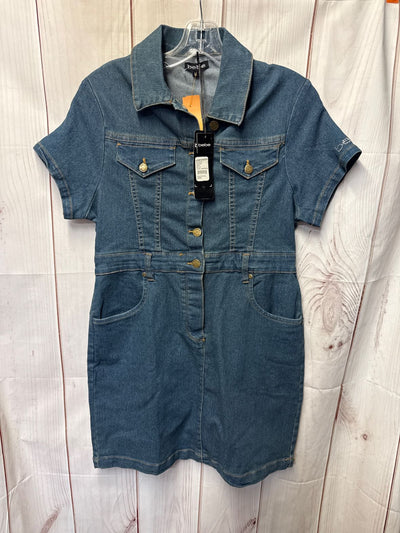 NWT Bebe Women's Size M Blue Dress