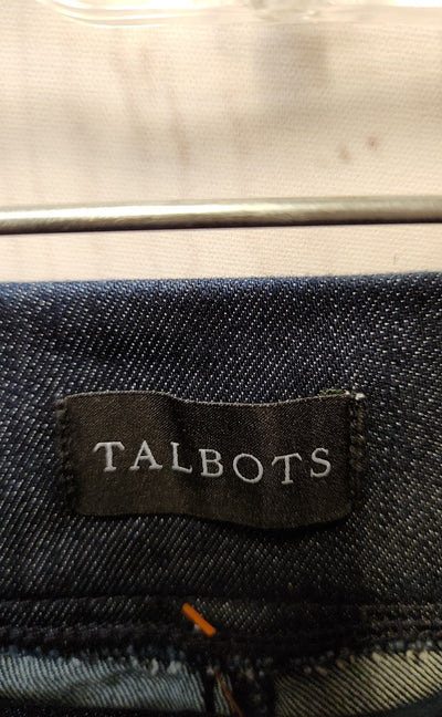 NWT Talbots Women's Size 14 Blue Pants Pull-on Jegging