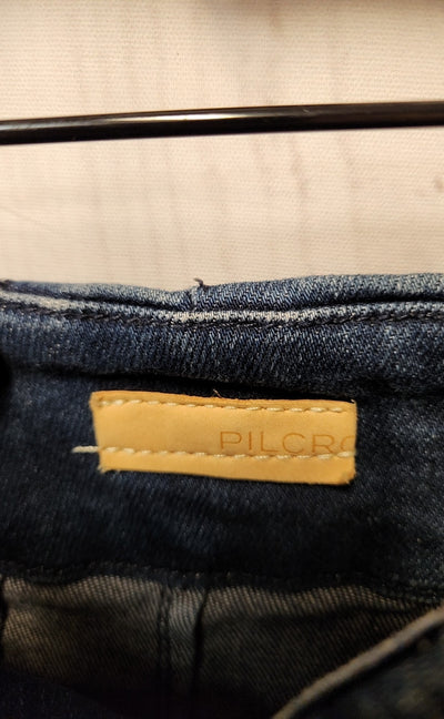Pilcro Women's Size 27 (3-4) Petite Blue Jeans The Skipper