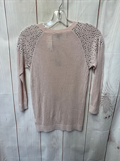 NWT Express Women's Size XS Pink 3/4 Sleeve Top