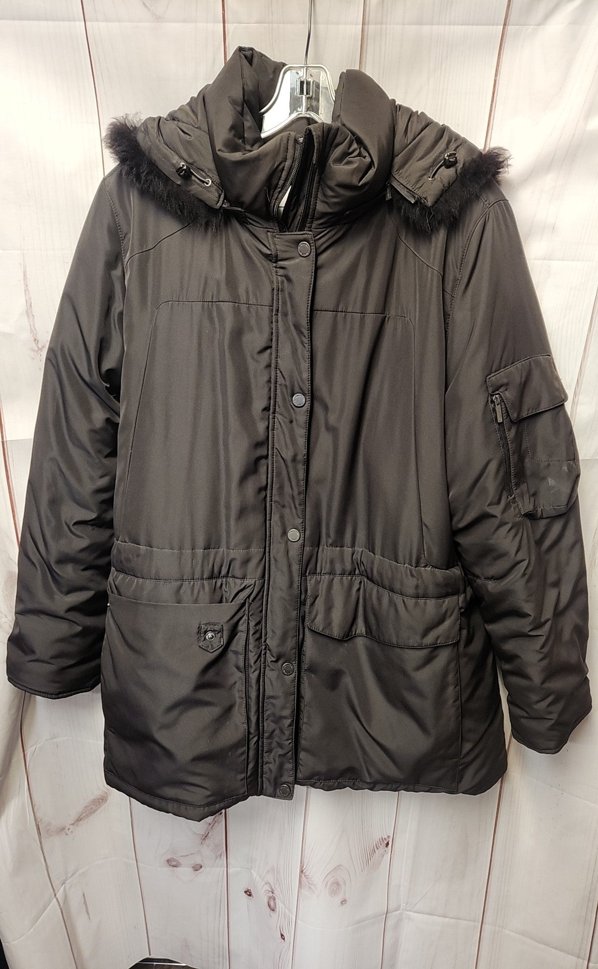 Calvin Klein Women's Size XL Brown Coat