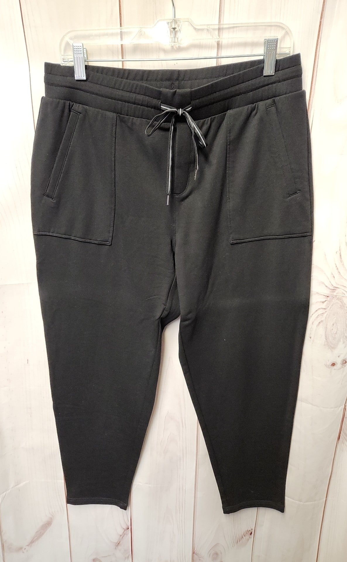 NWT Talbots Women's Size L Petite Black Sweatpants