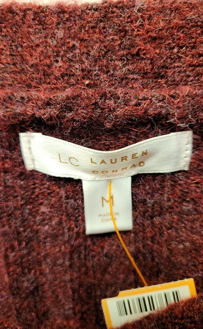 Lauren Conrad Women's Size M Red Knit Dress