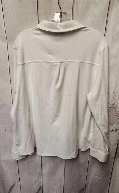 32 Degrees Women's Size XL White Long Sleeve Top