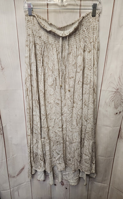 PIlyQ Women's Size M/L Brown Cover-Up