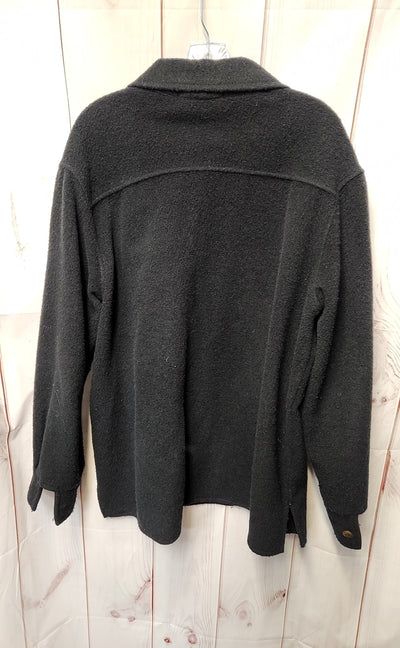 LD Burke Of Santa Fe Men's Size L Black Wool Blend Jacket