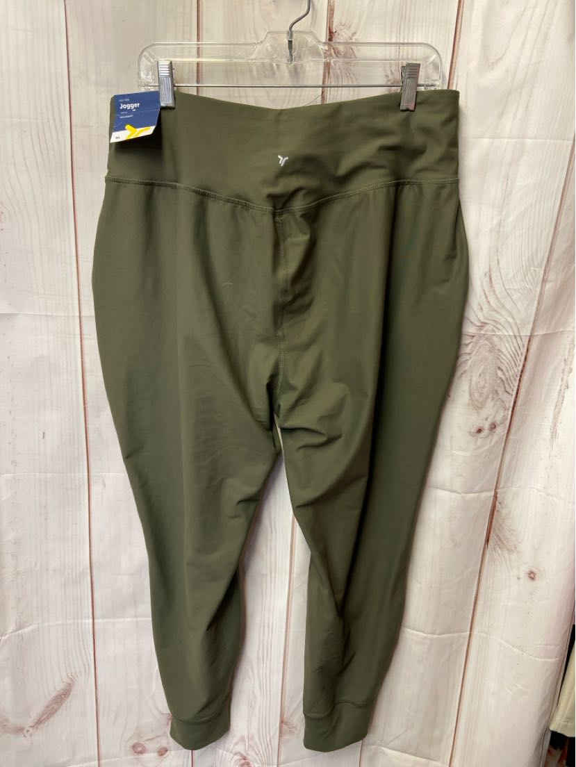 NWt Old Navy Women's Size XL Olive Green Jogger Leggings