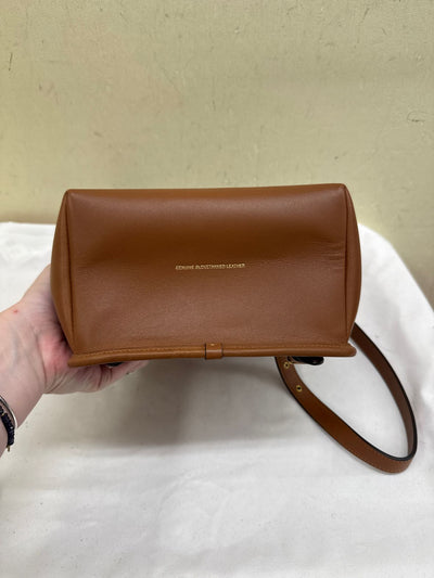 NWT Coach CBX66 Summer I Turned Pretty Brown Leather Turnlock Backpack