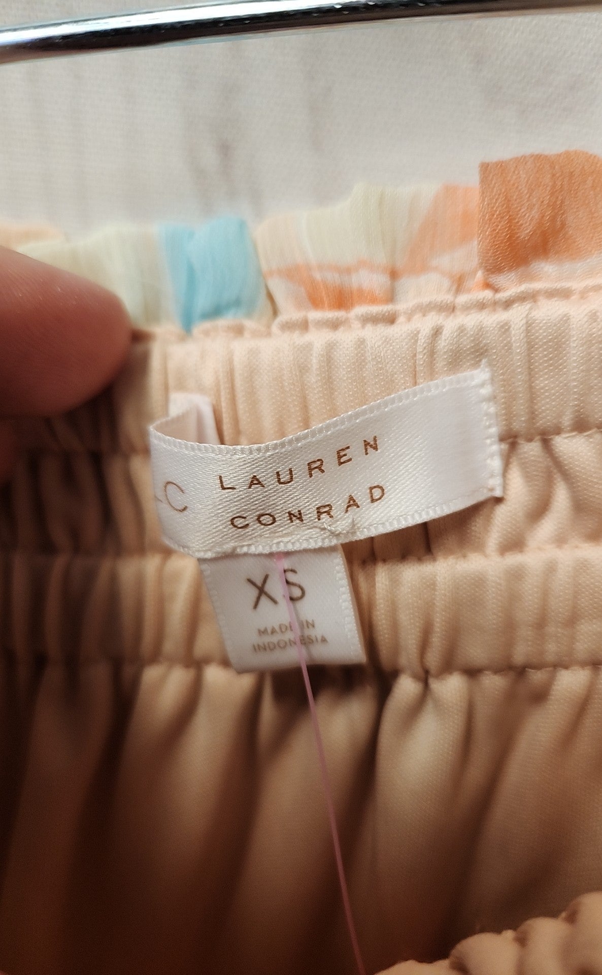 Lauren Conrad Women's Size S Peach Skirt
