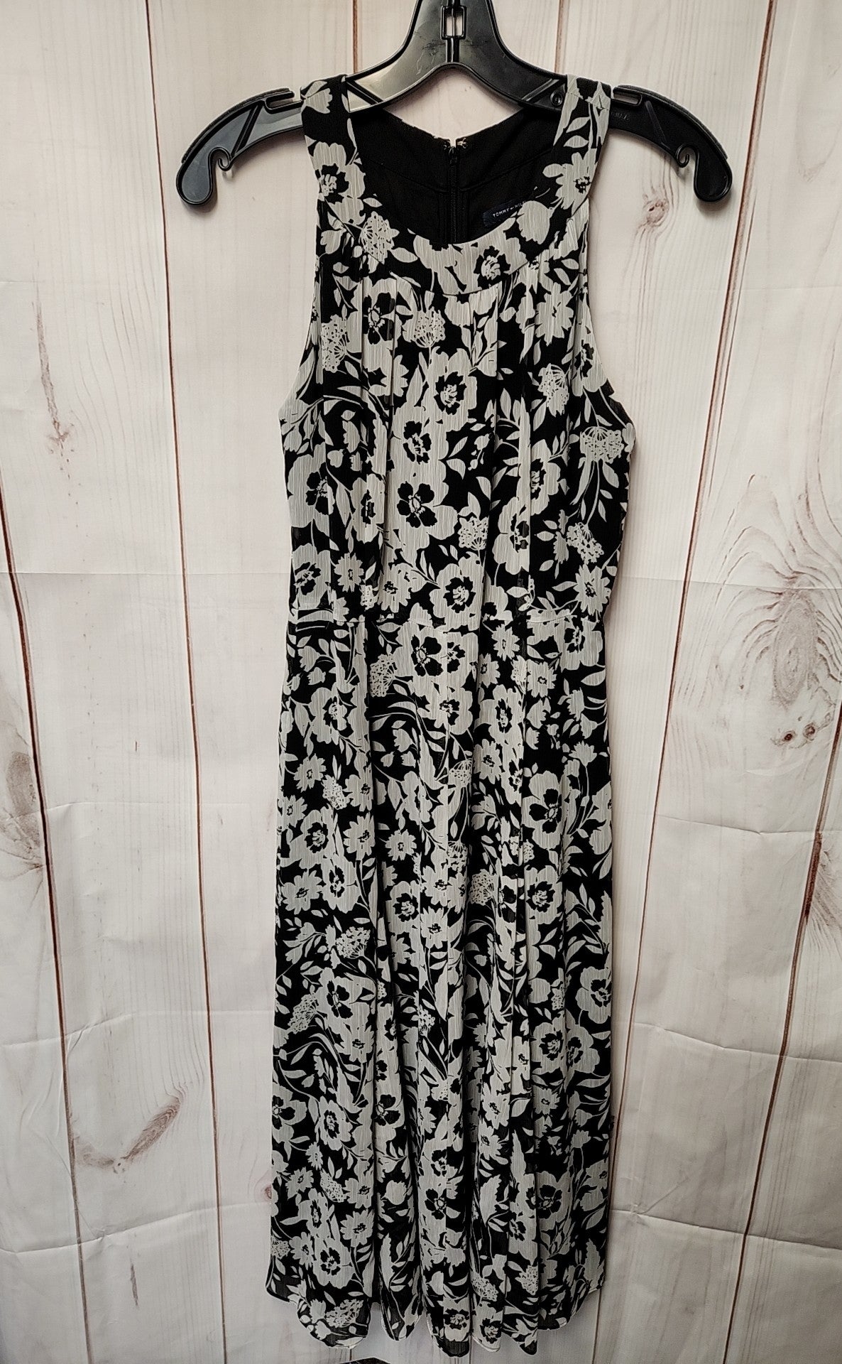 Tommy Hilfiger Women's Size 4 Black & White Floral Dress